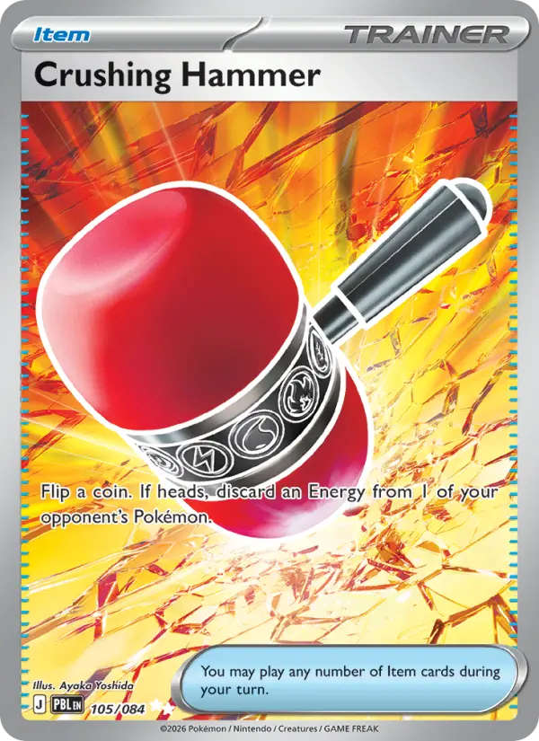 Crushing Hammer 105 card from Pitch Black