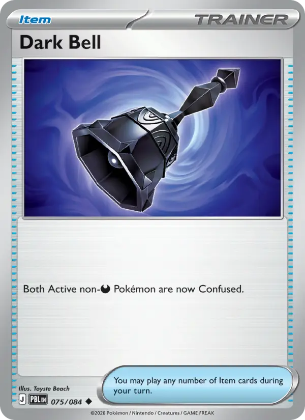 Dark Bell 75 — Pitch Black 75, Normal finish