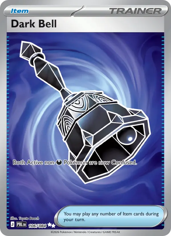 Dark Bell 106 — Pitch Black 106, Holofoil finish
