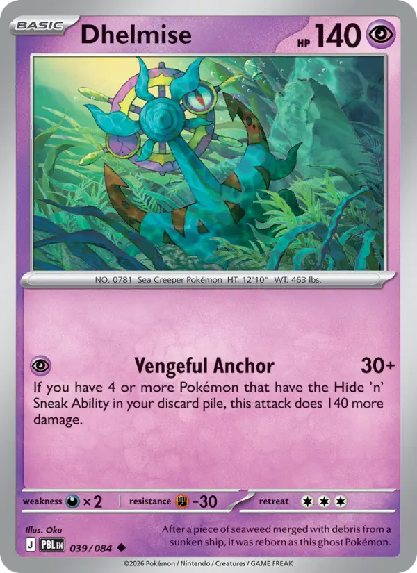 Dhelmise 39 card from Pitch Black