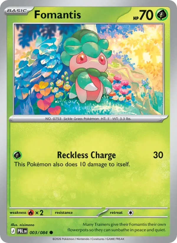 Fomantis 3 — Pitch Black 3, Normal finish