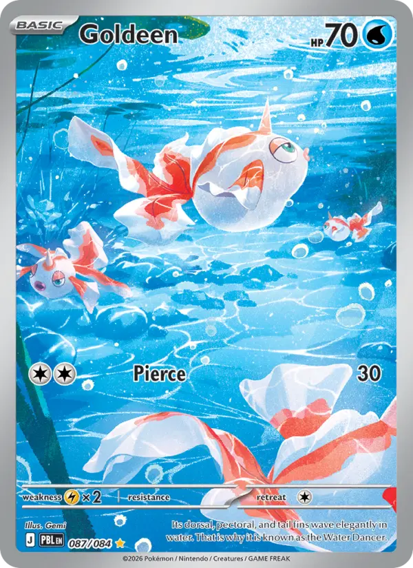 Goldeen 87 — Pitch Black 87, Holofoil finish