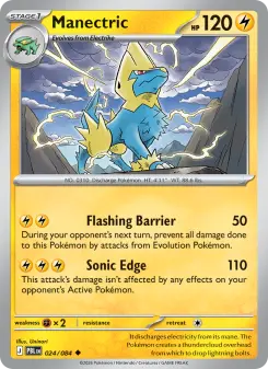 Manectric — Pitch Black #24