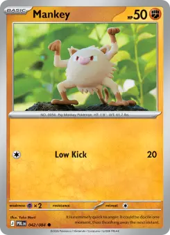 Mankey — Pitch Black #42