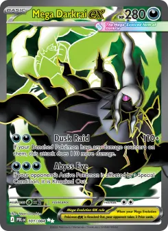 Mega Darkrai ex — Pitch Black #101