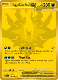 Mega Darkrai ex — Pitch Black #120