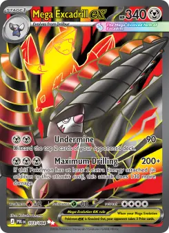 Mega Excadrill ex 103 — Pitch Black