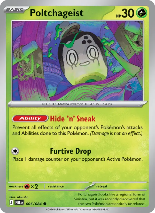 Poltchageist 5 card from Pitch Black