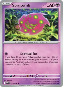 Spiritomb 35 — Pitch Black