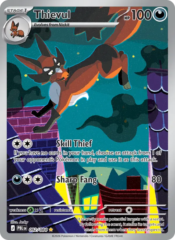 Thievul 92 — Pitch Black 92, Holofoil finish