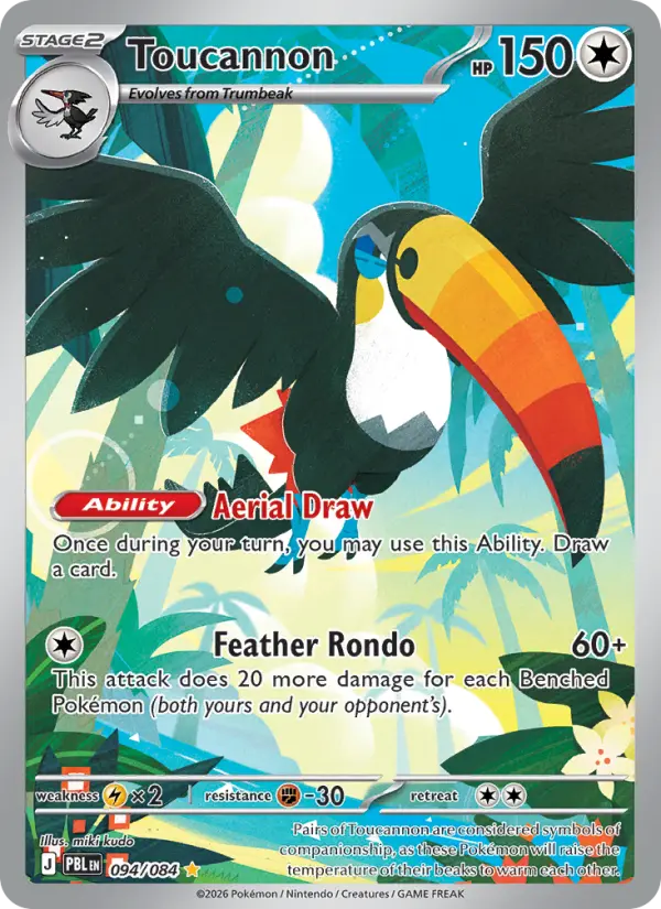 Toucannon 94 — Pitch Black 94, Holofoil finish