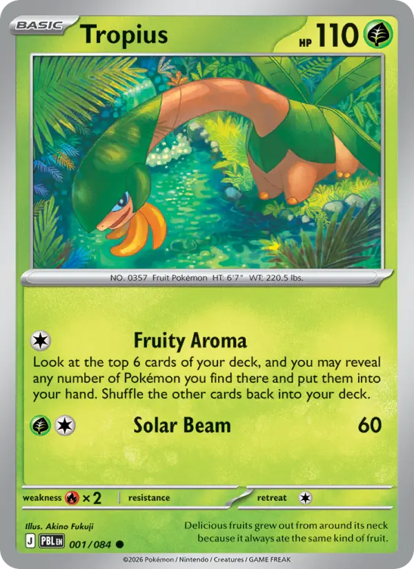 Tropius 1 — Pitch Black 1, Normal finish
