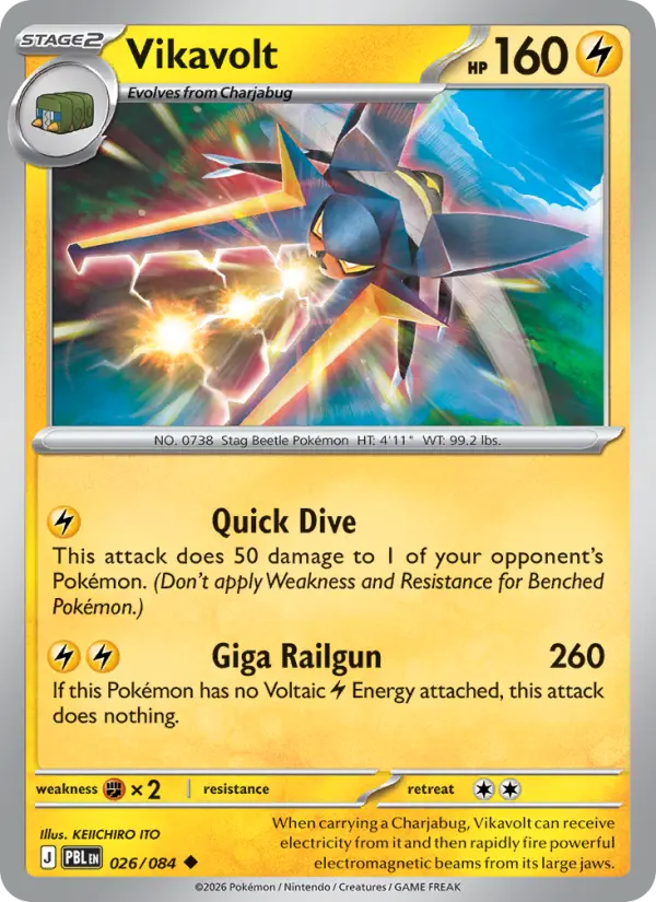 Vikavolt 26 card from Pitch Black