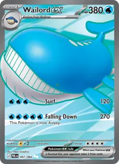 Wailord ex 97 — Pitch Black