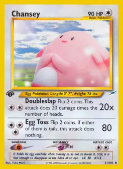 Chansey 31 — Neo Destiny
