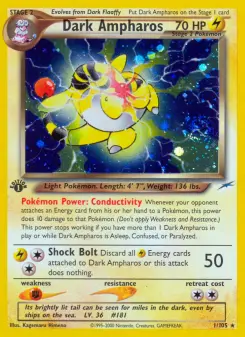 Dark Ampharos — Neo Destiny #1