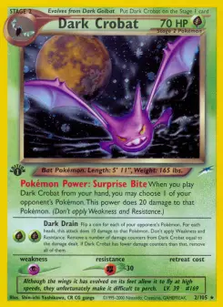 Dark Crobat — Neo Destiny #2