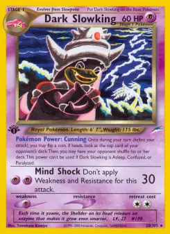 Dark Slowking 20 — Neo Destiny