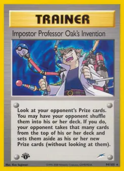 Impostor Professor Oak's Invention 94 — Neo Destiny