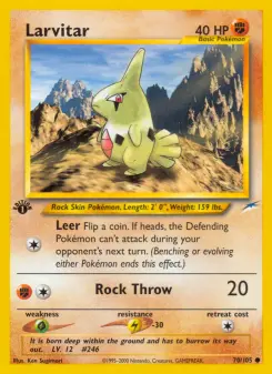 Larvitar — Neo Destiny #70