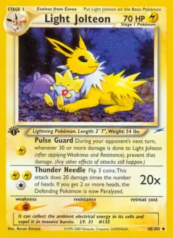 Light Jolteon — Neo Destiny 48