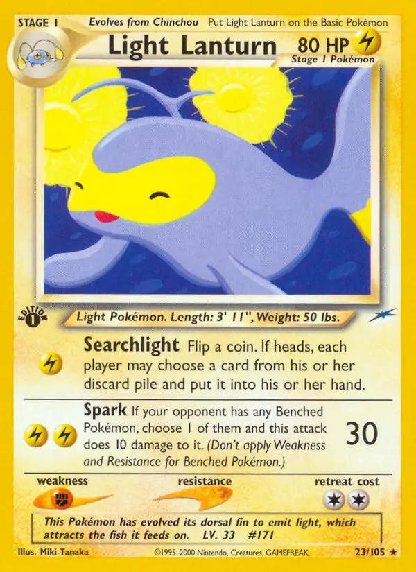 Light Lanturn 23 — Neo Destiny 23, 1st Edition finish