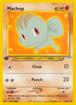 Machop — Neo Destiny #73