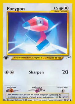 Porygon — Neo Destiny #78