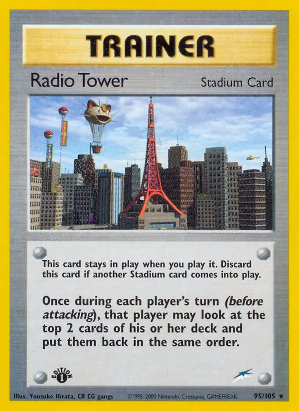 Radio Tower 95 card from Neo Destiny