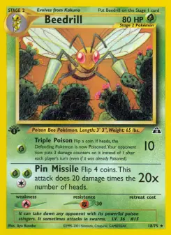 Beedrill — Neo Discovery #18