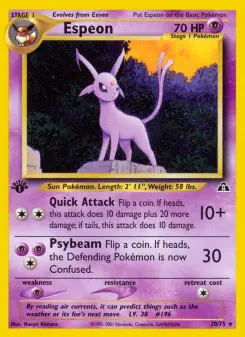 Espeon — Neo Discovery #20