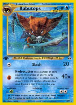 Kabutops 25 — Neo Discovery