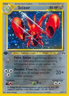Scizor — Neo Discovery #10