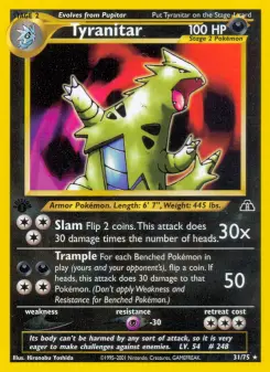 Tyranitar — Neo Discovery 31