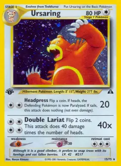 Ursaring 15 — Neo Discovery