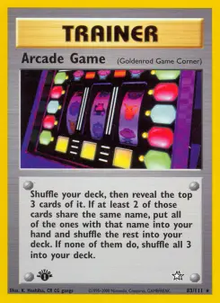 Arcade Game 83 — Neo Genesis