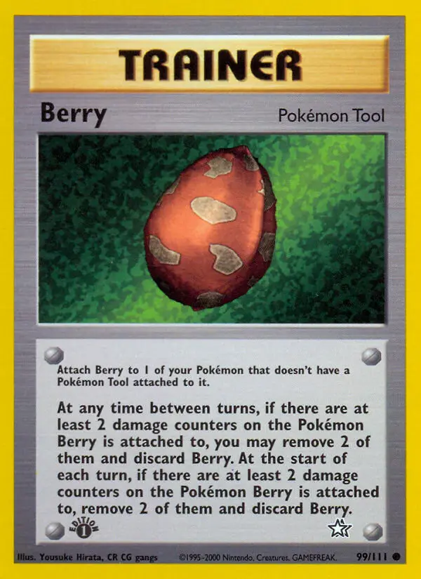 Berry 99 — Neo Genesis 99, 1st Edition finish