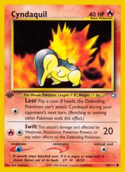 Cyndaquil 56 — Neo Genesis