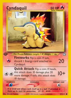 Cyndaquil 57 — Neo Genesis