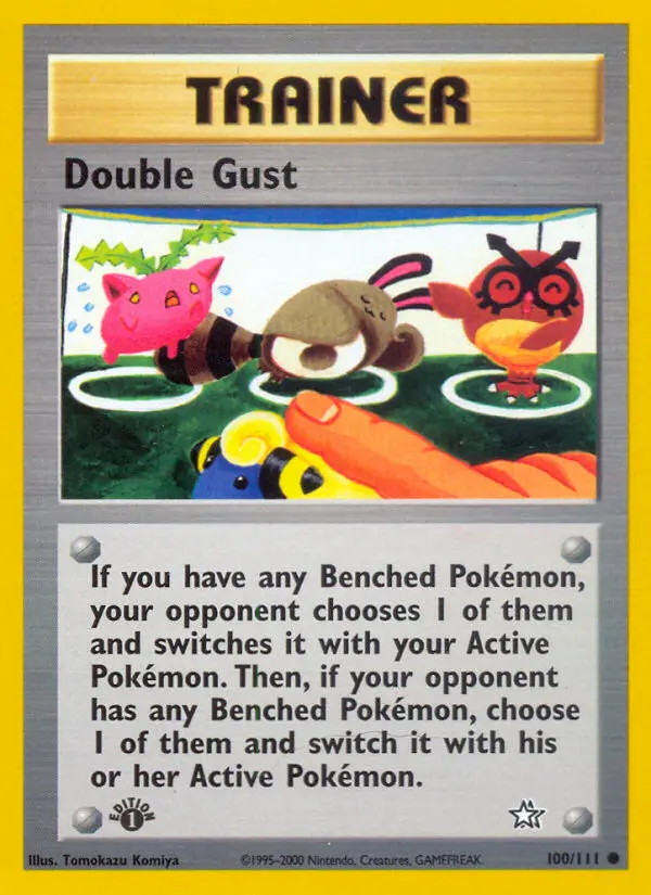Double Gust 100 card from Neo Genesis