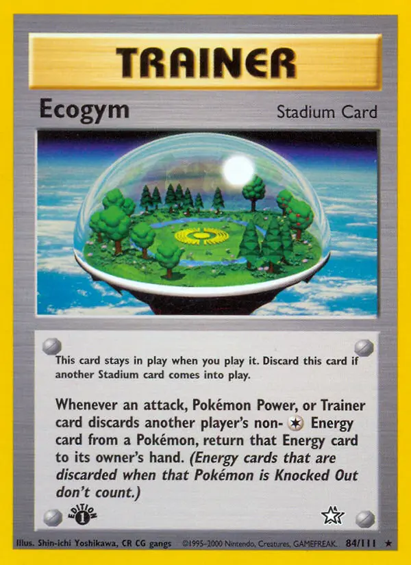 Ecogym 84 card from Neo Genesis