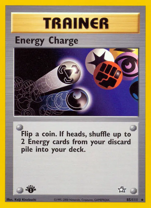 Energy Charge 85 — Neo Genesis 85, 1st Edition finish