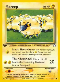 Mareep — Neo Genesis #65