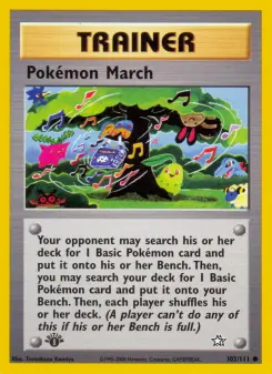 Pokémon March 102 — Neo Genesis