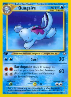 Quagsire 45 — Neo Genesis