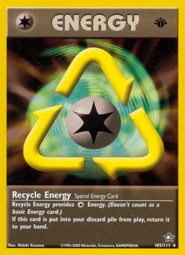 Recycle Energy 105 — Neo Genesis 105, 1st Edition finish