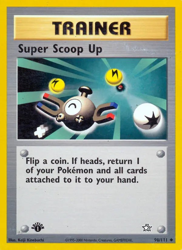 Super Scoop Up 98 — Neo Genesis 98, 1st Edition finish