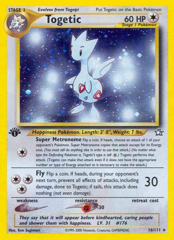 Togetic 16 card from Neo Genesis