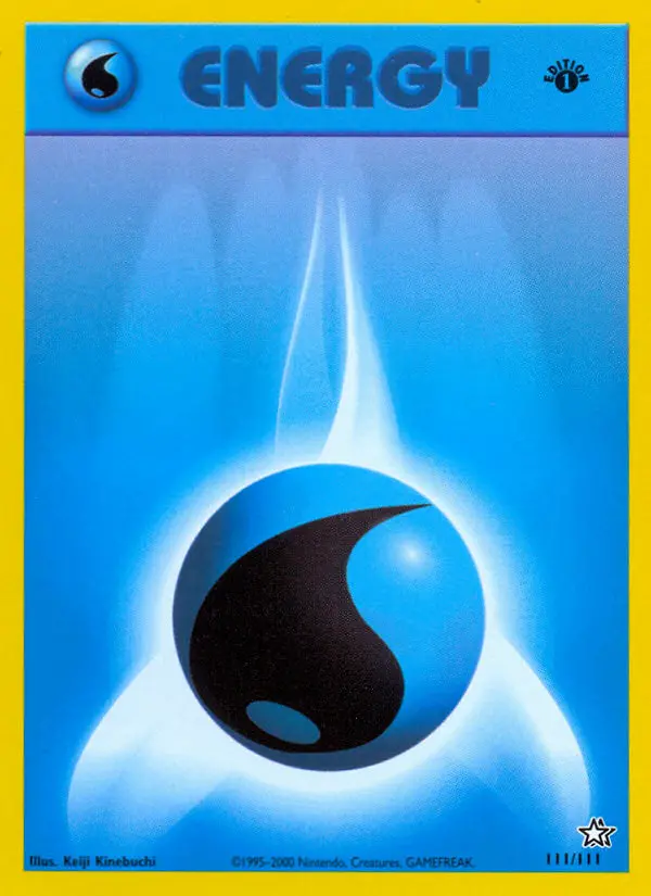 Water Energy 111 — Neo Genesis 111, 1st Edition finish