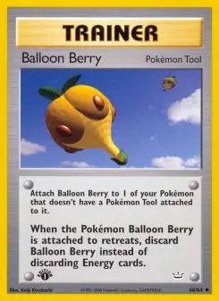 Balloon Berry 60 — shown as an example of the Reverse Holofoil finish